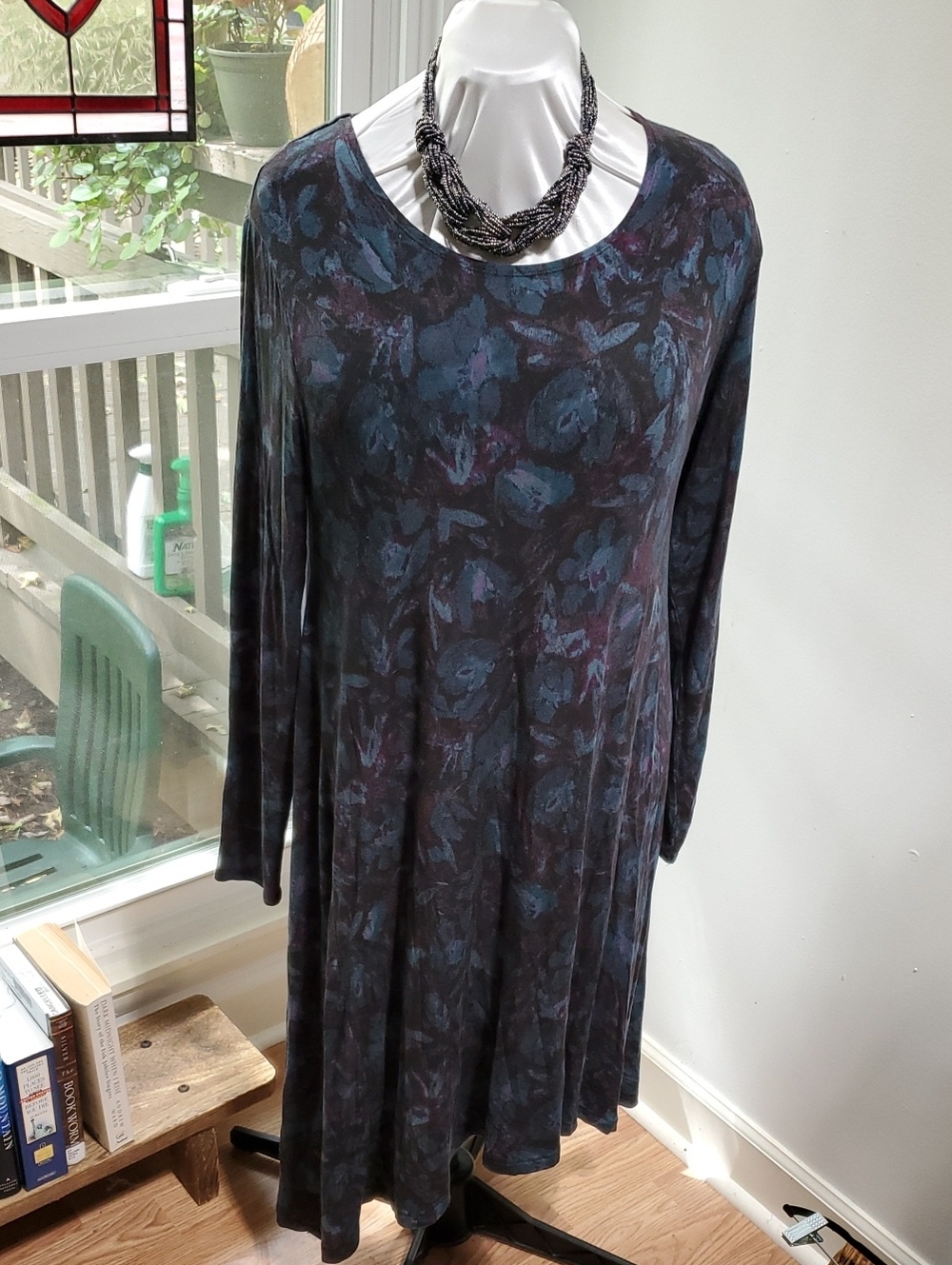GUDRUN SJODEN Vintage Lagenlook Asymmetrical-Hem XL - Curated By Rua'h Kibriya